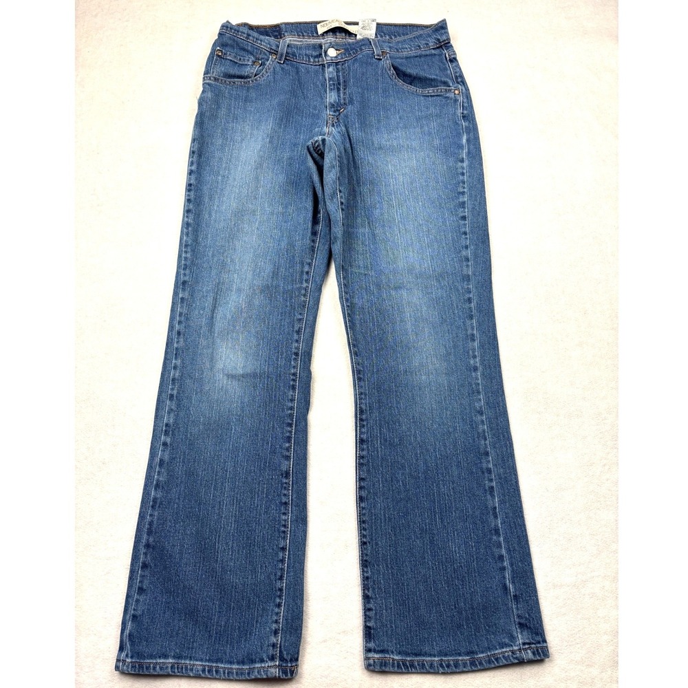Levis 515 Nouveau Boot Cut Jeans Womens 16 M‎ Medium Wash Denim Vintage Y2K 2004